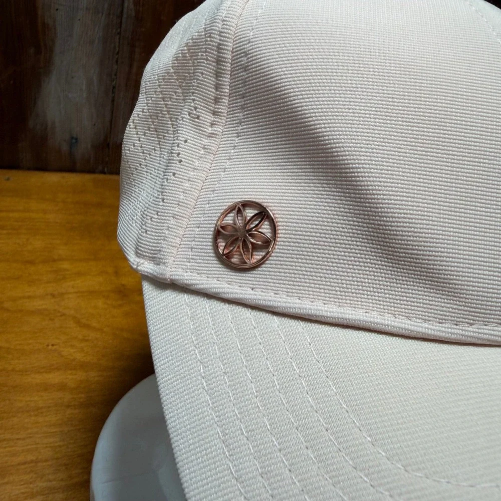 Gaiam Cruiser Breathable Baseball Cap Women OS Pink Logo Adjustable Hat